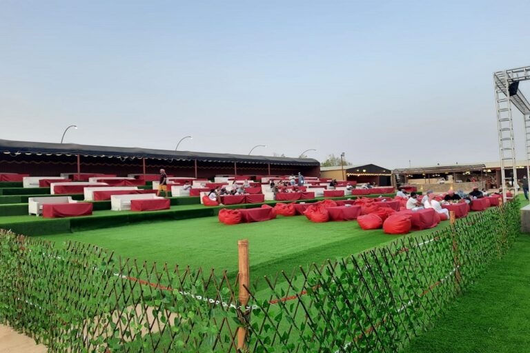 Desert Safari VIP SItting area